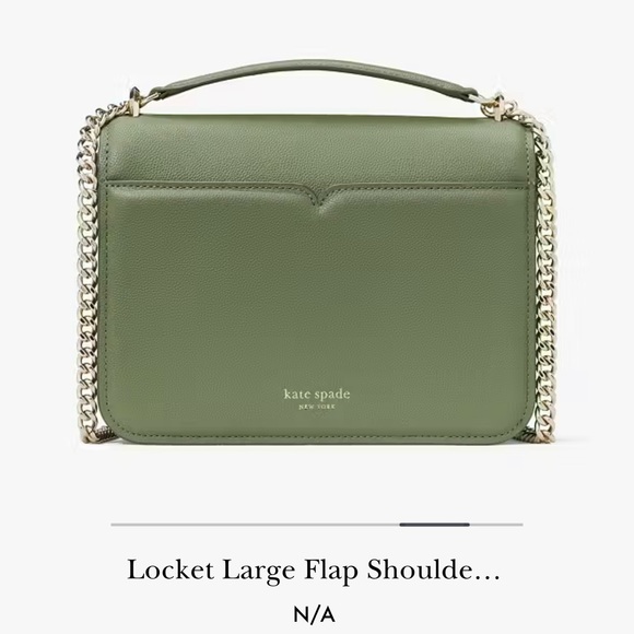 Kate Spade Locket Large Flap Shoulder Bag - Picture 12 of 13
